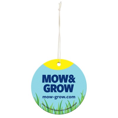 2.75" x 2.75" Paper Air Freshener - Circle