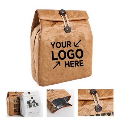 Reusable Brown Paper Lunch Bags