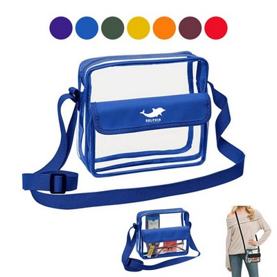 Clear Fanny Pack w/ Front Pocket