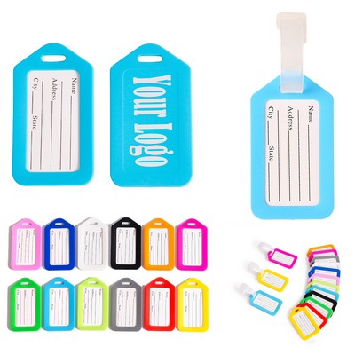 Rigid Plastic Luggage Tag