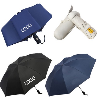 8-Rib Folding Umbrella