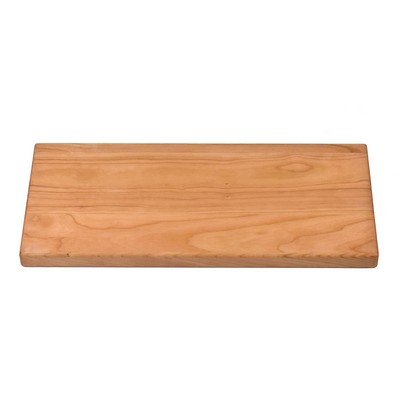 Small cheese and serving cherry board with rounded edges