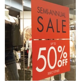 Full Color Frosted Vertical Window Decal (18"x24")