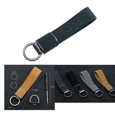 Genuine Leather Keychain