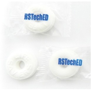 Pep-O-Mint Individual Lifesavers (Imprinted on Wrapper)