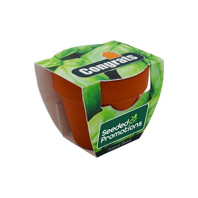 Mini Terracotta Grow Kit- Congrats