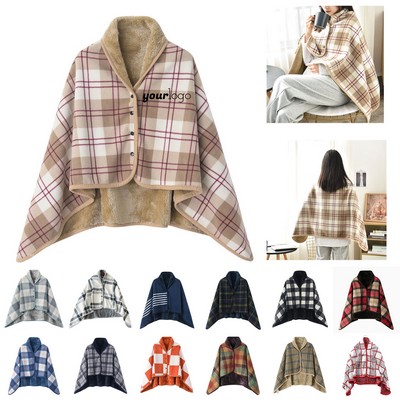 Shawl Poncho Blanket