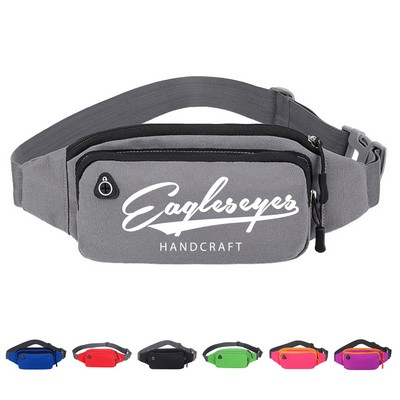 Waterproof Adjustable Fanny Pack with Multi Pocket