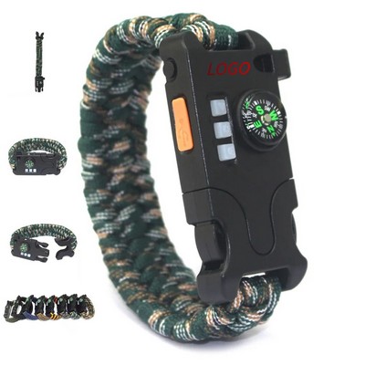 Durable Paracord Survival Bracelet