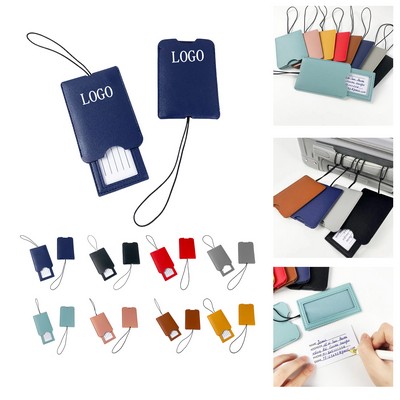 Hidden Slide-Out ID Holder Travel Tag