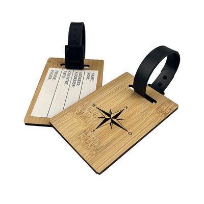 Bamboo Luggage Tags
