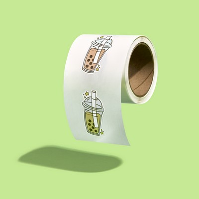 6"x2" Custom Sticker Roll