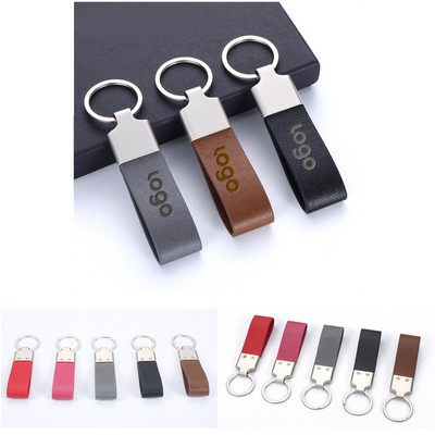 Pu Leather Keychain