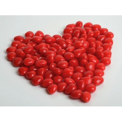 175g Cinnamon Hearts with Full Color Label