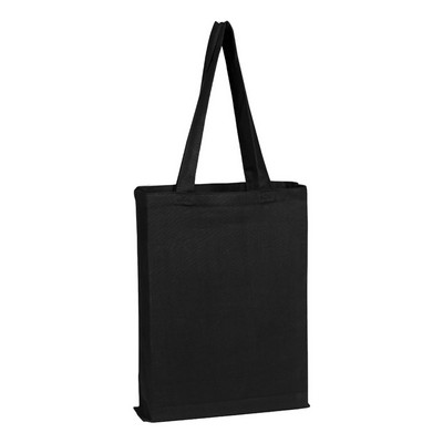 Q-Tees® Canvas Gusset Promotional Tote