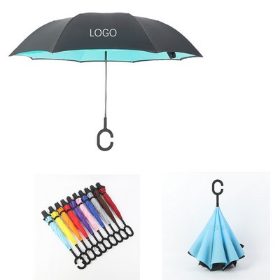 Double Layer Folding Inversion Umbrella