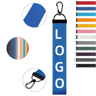 Wrist Lanyard for Keys Keychain Nylon Hand Wrist Strap