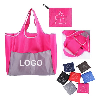 Large Folding Grocery Bags