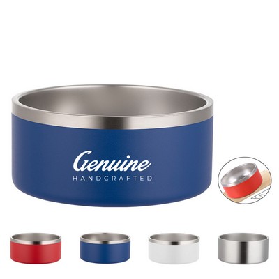 64oz Stainless Steel Dog Eating Bowl