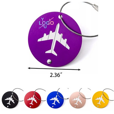 Aluminum Luggage Tag
