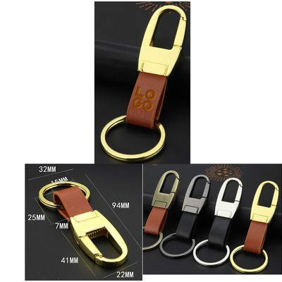 Pu Leather Keychain