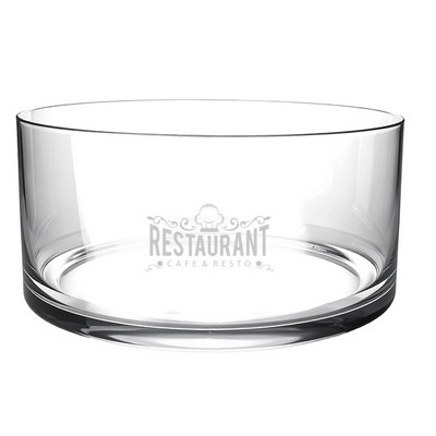 Large 10" Salad Bowl, clear TRITAN plastic