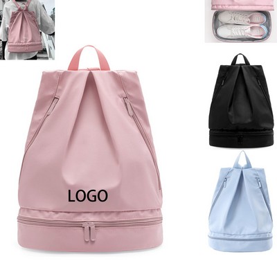 Water-Resistant Gym Backpack