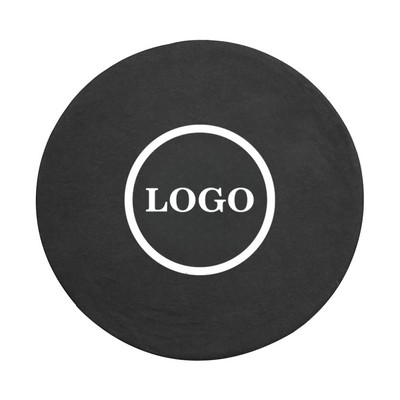 Personalized Round Pulpboard Coasters - Eco-Friendly Disposable Drinkware Protectors desktop
