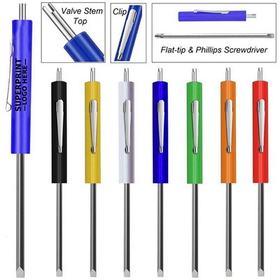 Reversible Pocket Pen Screwdriver Tool