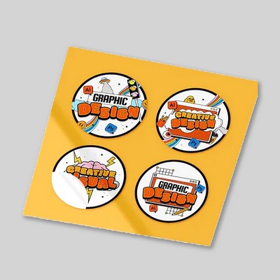 Custom Vinyl Sticker Sheets - 4"x6"