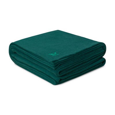 Jade Green 100% Polyester Antipill King Fleece Blanket