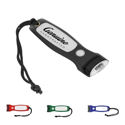 LED Flat Magnetic Torch with Keychain