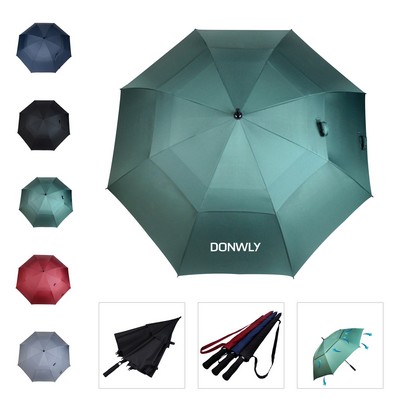 Double Layer Windproof Golf Umbrella