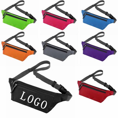 Custom Adjustable Fanny Pack for Running Travel Hiking