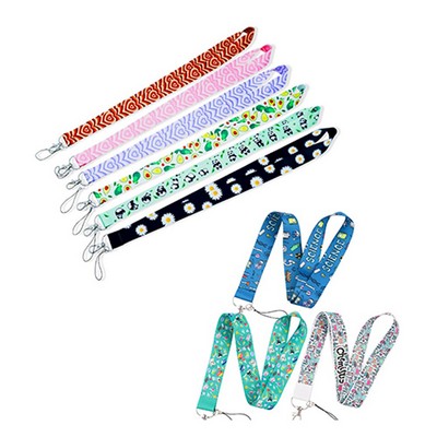 Sublimated Lanyard w/ Lobster Clip