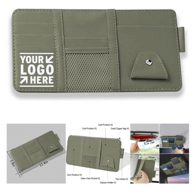 11.4" x 5.9" Auto Interior Accessories Pocket Organizer