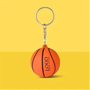 Basketball Stress Reliever Keychains