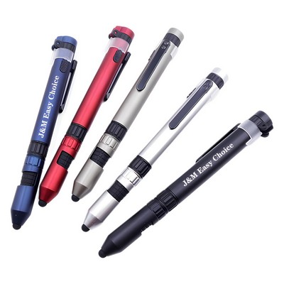 6" 1 Flashlight Tool Pen