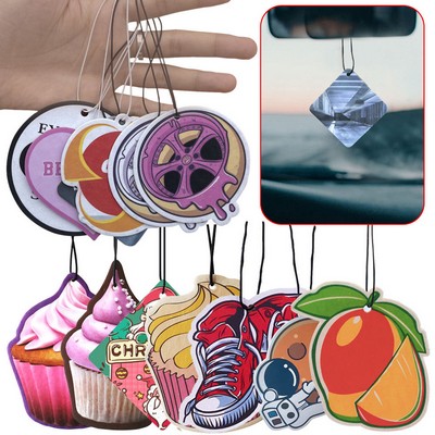Personalized Paper Car Hanging Car Air Fragrance Freshener