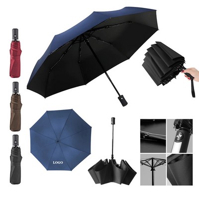 Sturdy Folding Polyester Umbrella