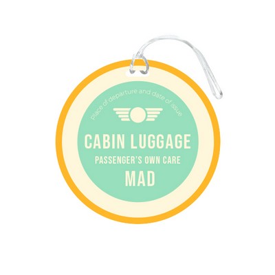 Custom Round Luggage Tag