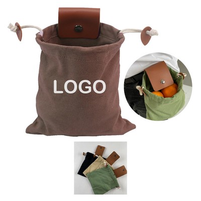 Foldable Canvas Waist Pack